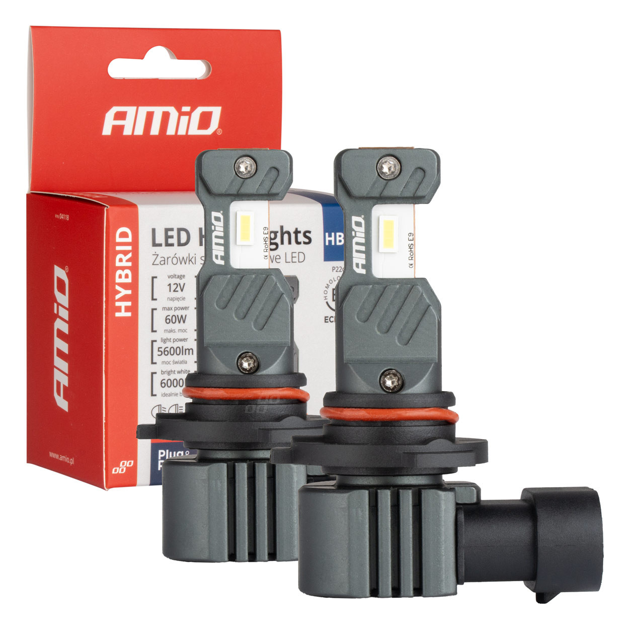 Auto sijalica HB4 Hybrid LED 6000K AMIO