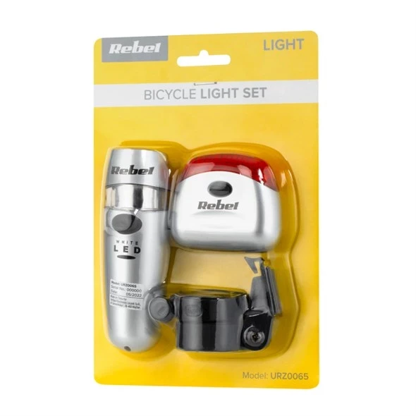 Signalizacijsko svijetlo za biciklo REBEL URZ0065 SET 2/1
