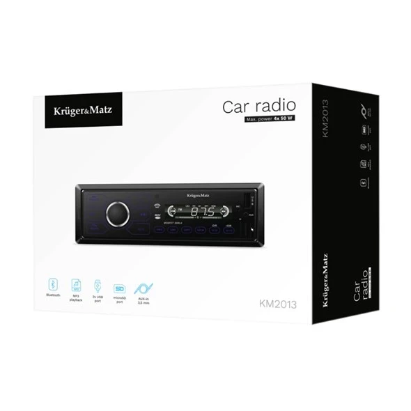 Auto radio player bluetooth KRUGER&MATZ KM2013