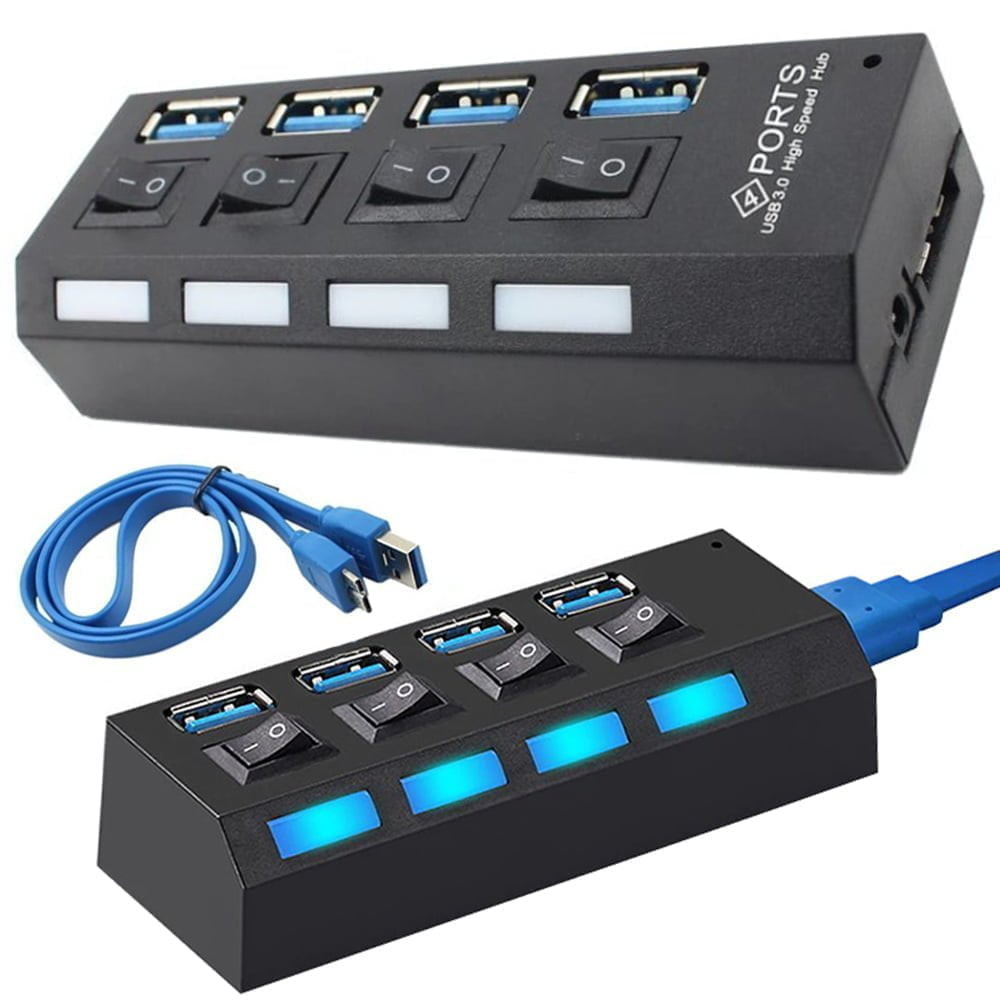 USB HUB 4u1 20cm