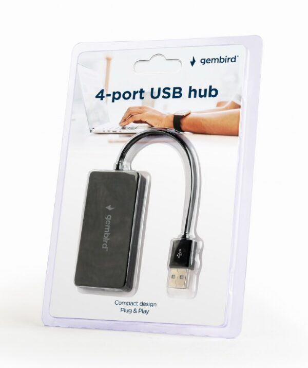 USB-A HUB GEMBIRD 4u1 15CM