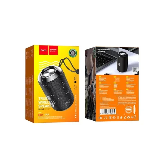 Prijenosni bluetooth zvučnik HOCO HC1 crni