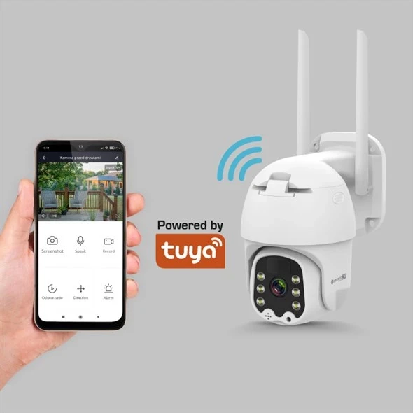 Vanjska solarna sigurnosna Wi-Fi kamera KRUGER&MATZ Connect C90