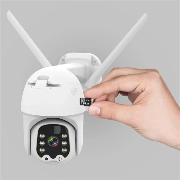 Vanjska solarna sigurnosna Wi-Fi kamera KRUGER&MATZ Connect C90