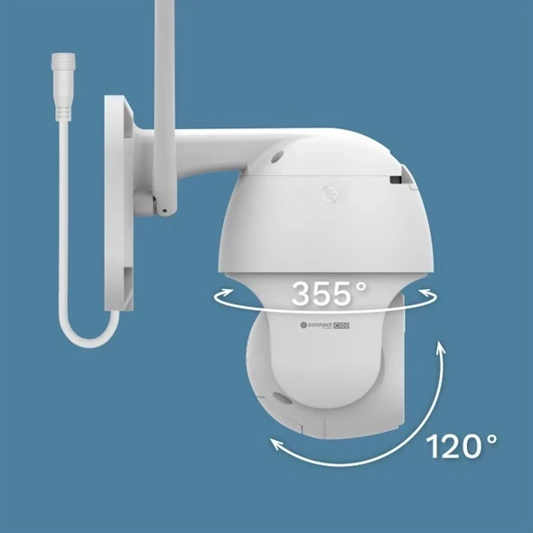 Vanjska solarna sigurnosna Wi-Fi kamera KRUGER&MATZ Connect C90