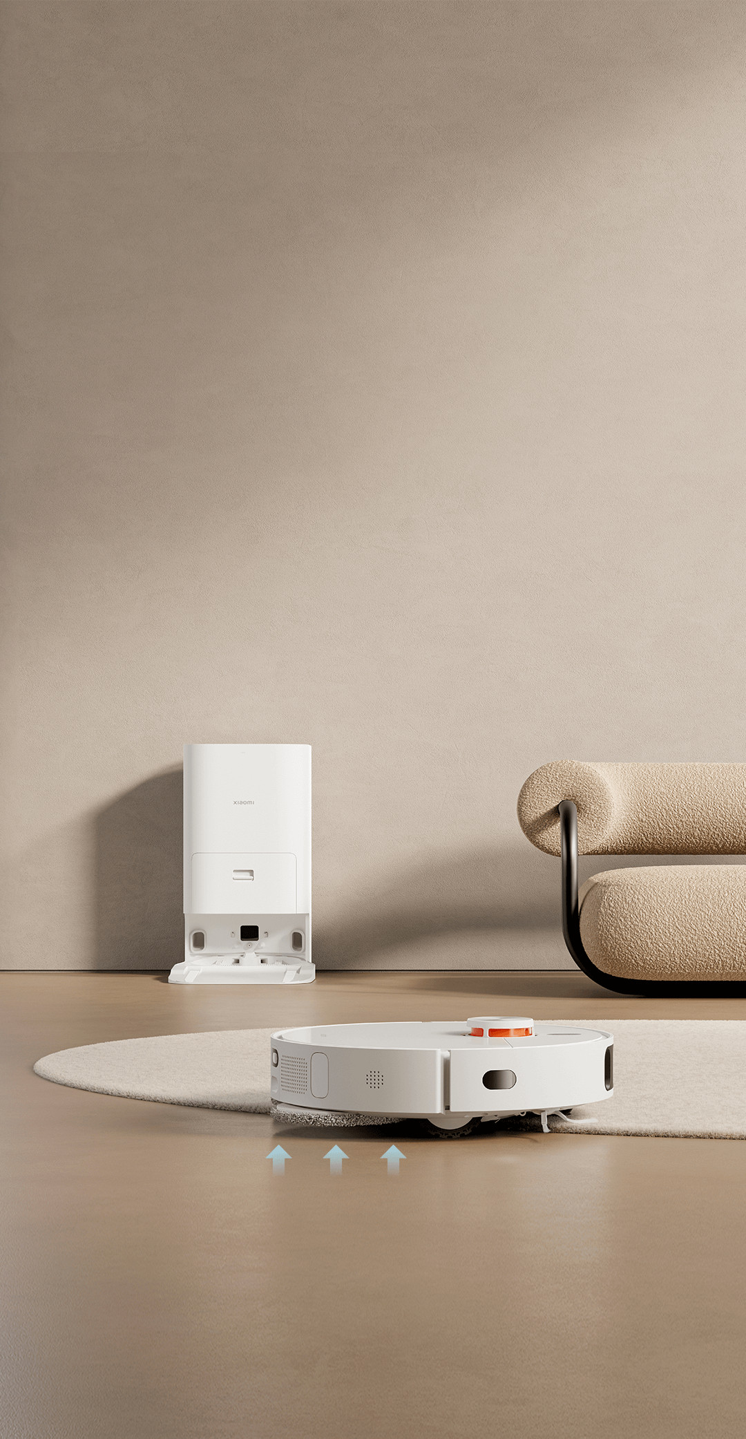 Robot usisivač XIAOMI X10+ sa stanicom za samopražnjenje