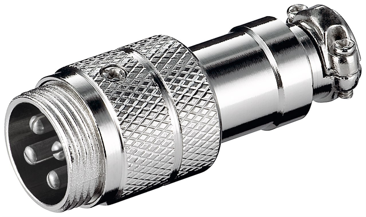 Audio konektor XLR 4 PIN DNC004M