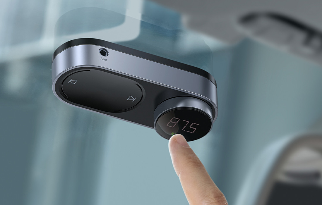 Bluetooth FM transmiter USB-C AUX TF BASEUS