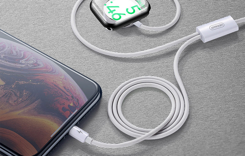 Bežični punjač za Apple pametni sat sa lighning kablom 2u1 1.5M JOYROOM  bijeli