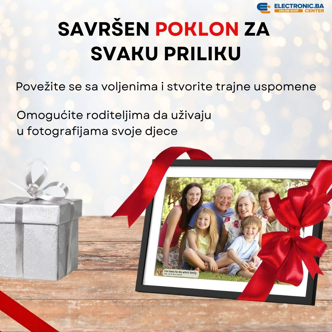 Pametni digitalni foto album ram za slike ARZOPA FRAMEO 10.1"