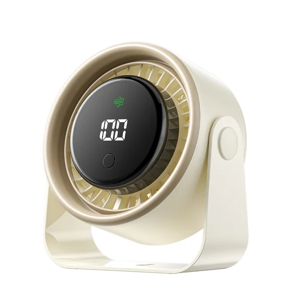 Stolni praktični punjivi ventilator VENTION Lite 01 bež