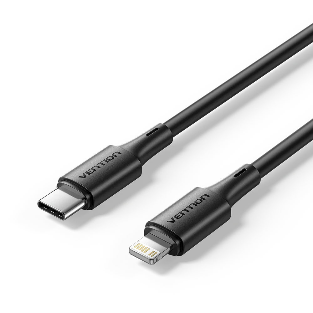 Kabal USB-C na Lightning  27W VENTION 0.25cm crni