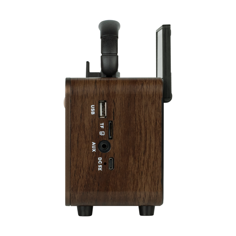 Prijenosni solarni bluetooth FM radio sa nosačem za mobitel KRUGER&MATZ KM0832