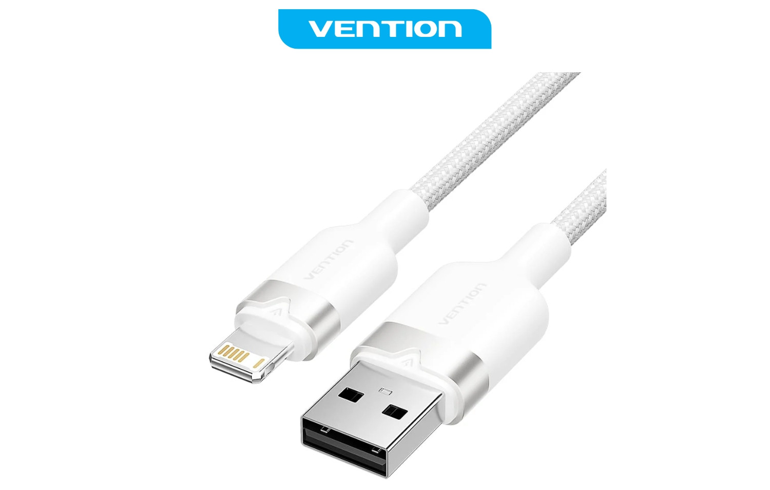 Kabal USB-A na Lightning 12W VENTION 2m bijeli
