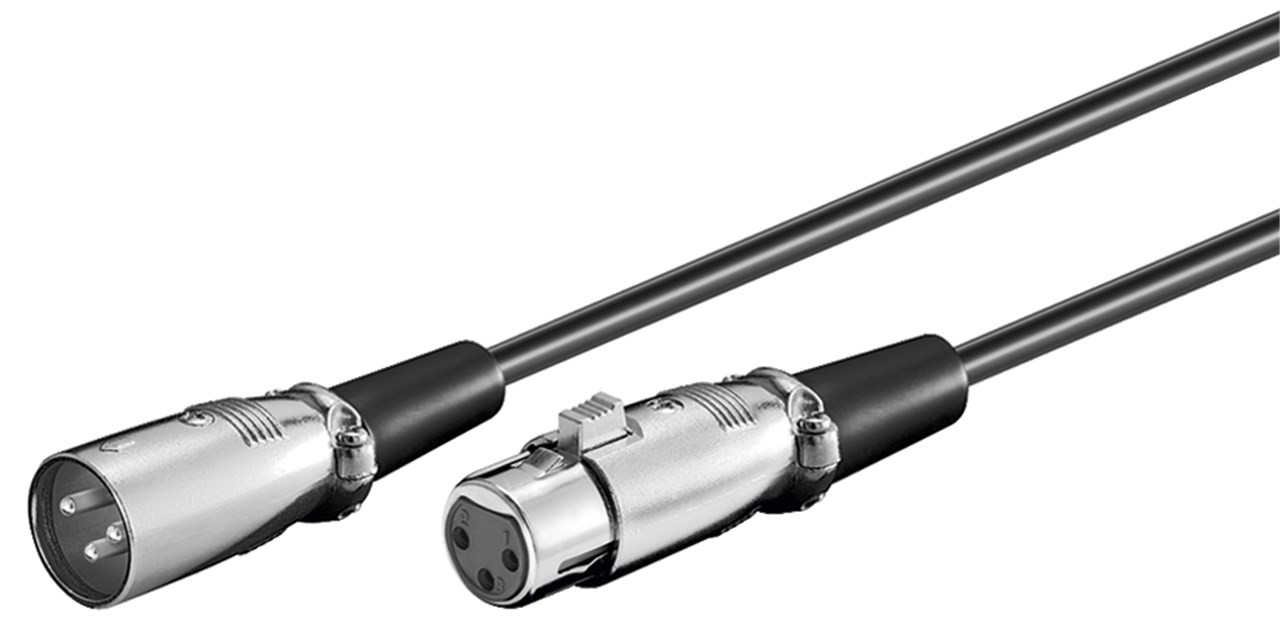 Mikrofonski kabal GOOBAY XLR 3PIN 2m