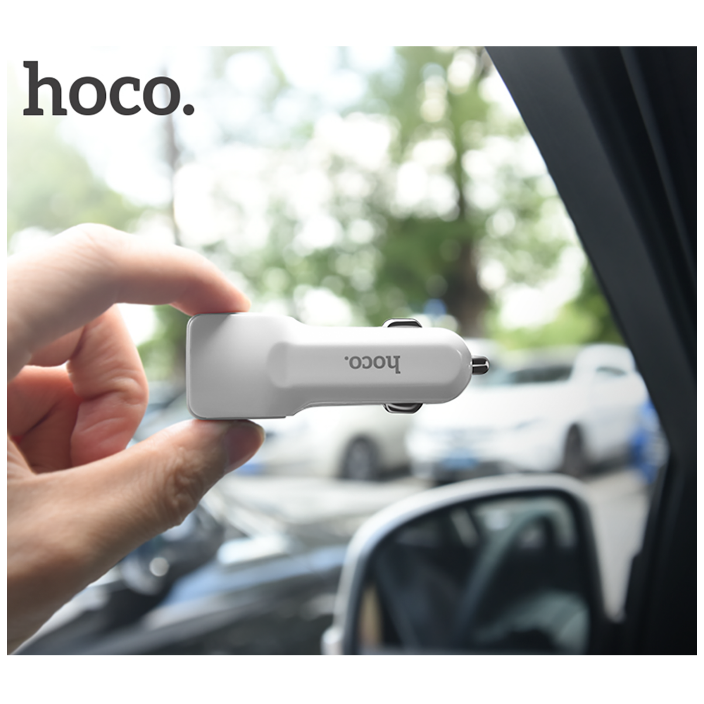 Auto punjač 2xUSB-A HOCO Z23