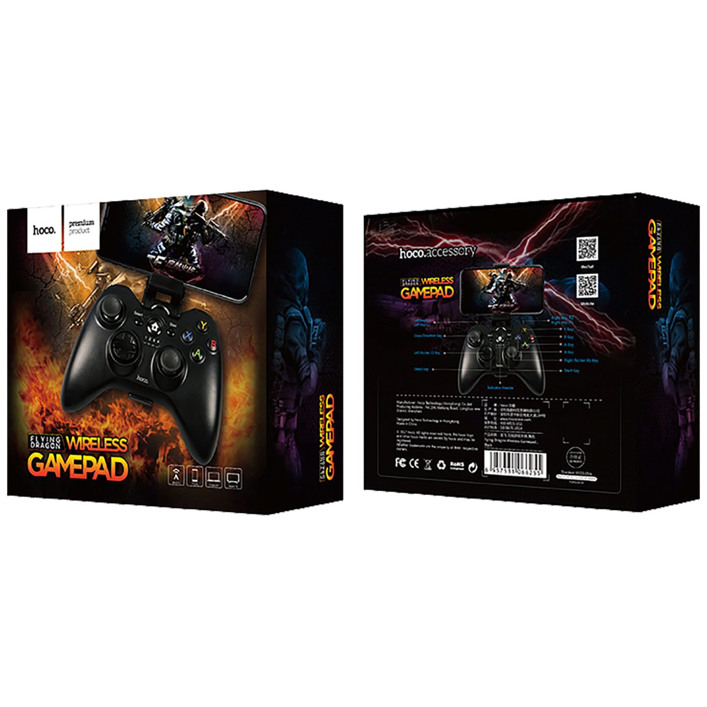 Bluetooth gamepad HOCO Flying Dragon Wireless