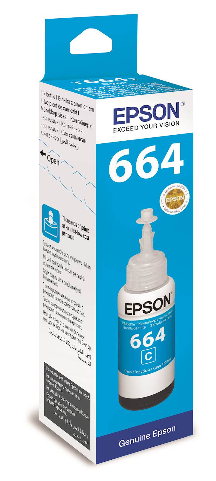 Tinta EPSON ITS T6642 EcoTank cyan