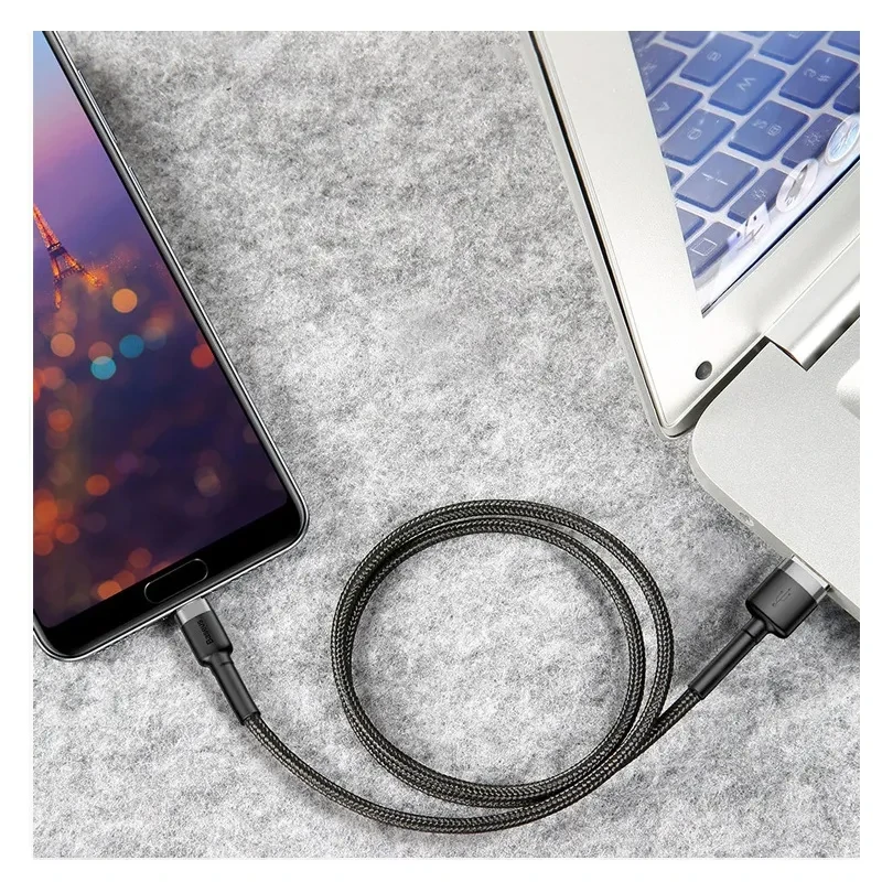 Kabal USB-A na USB-C BASEUS 0.5m crni