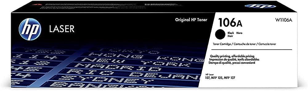 Toner HP 106A W1106A crni