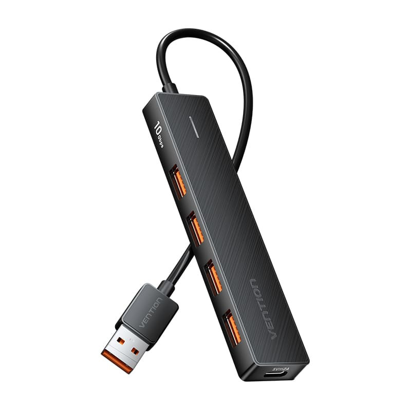 USB-C HUB VENTION 5u1 0.15cm crni