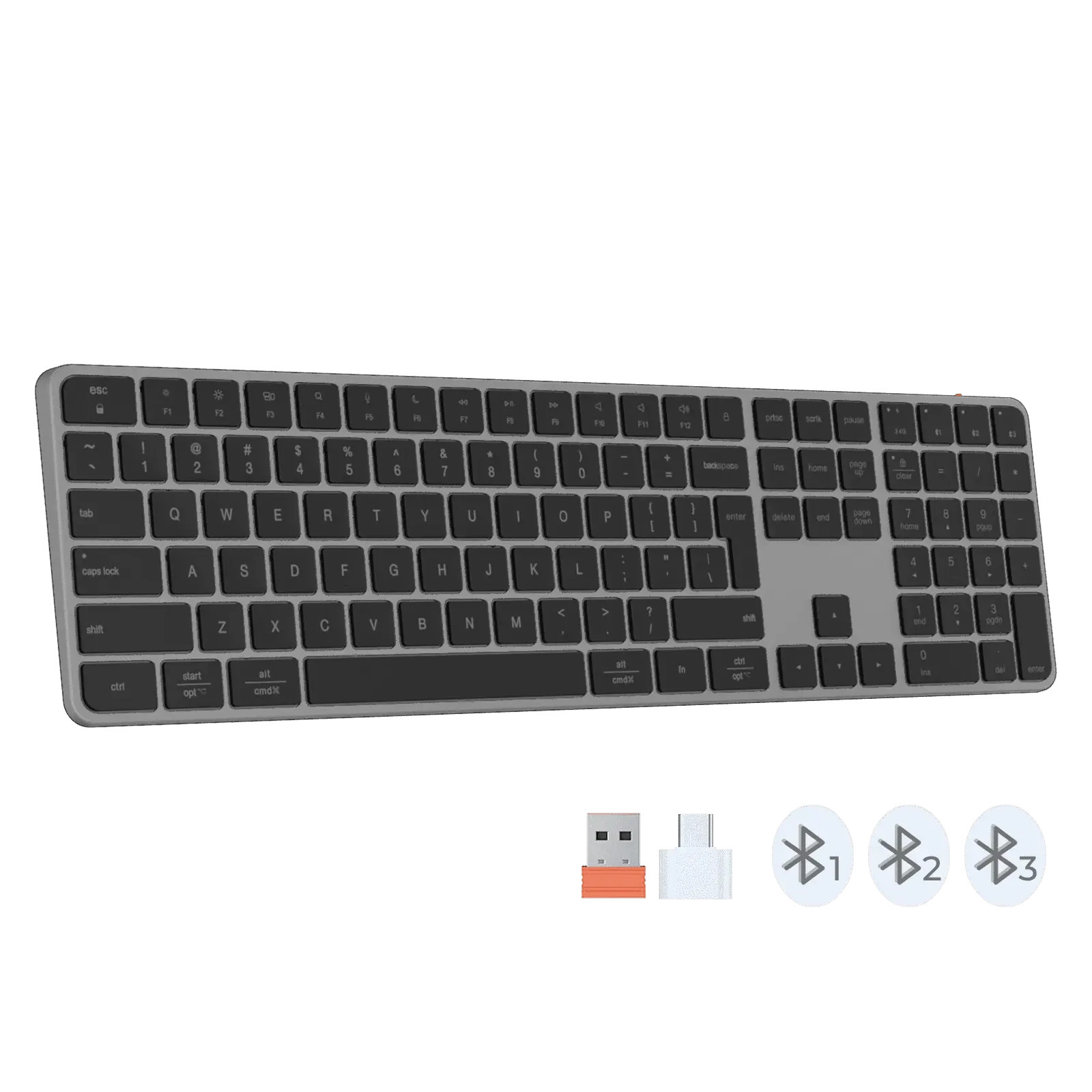 Moderna bežična bluetooth tastatura MEETION K230MW
