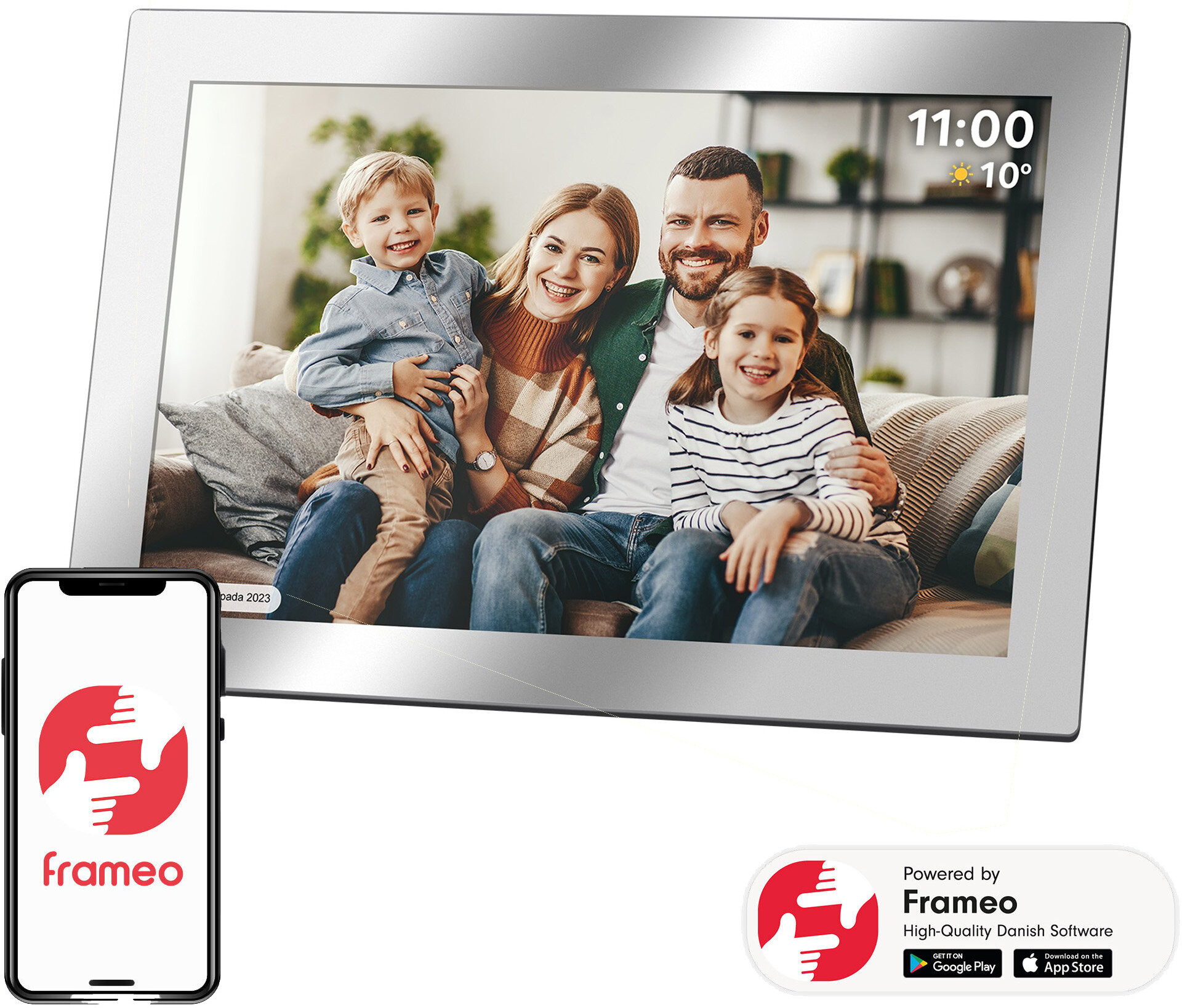 Elegantni pametni digitalni foto album ram za slike Kruger&Matz