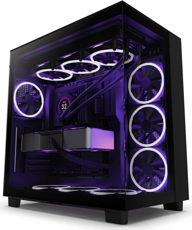 Kućište za računar H9 Flow Mid-tower ATX NZXT crno