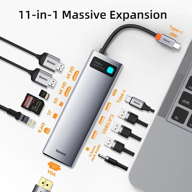Multiport BASEUS 11u1 USB-C HUB