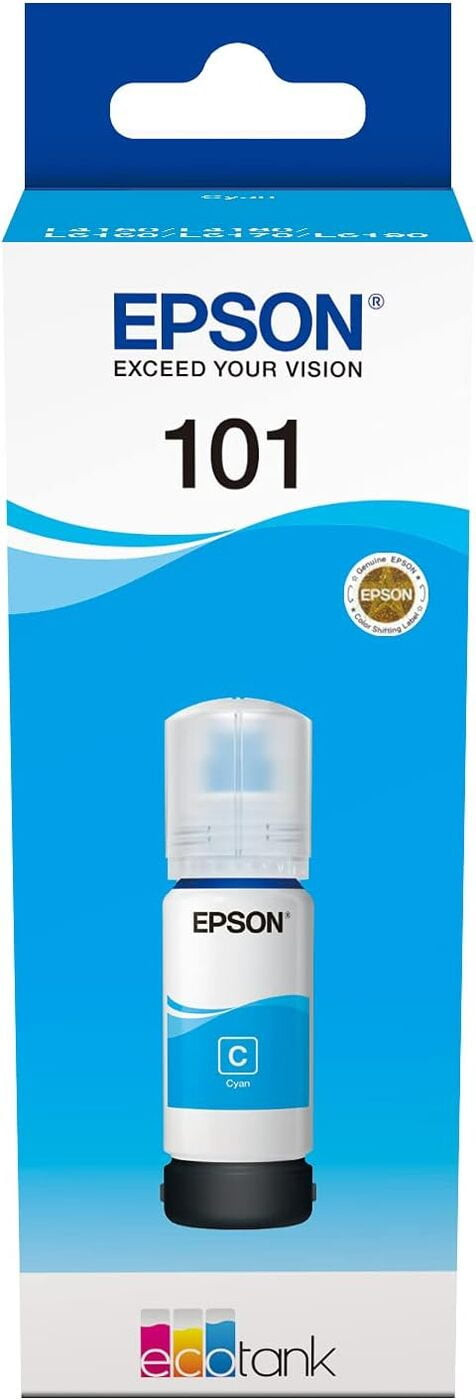 Tinta EPSON 101 EcoTank cyan