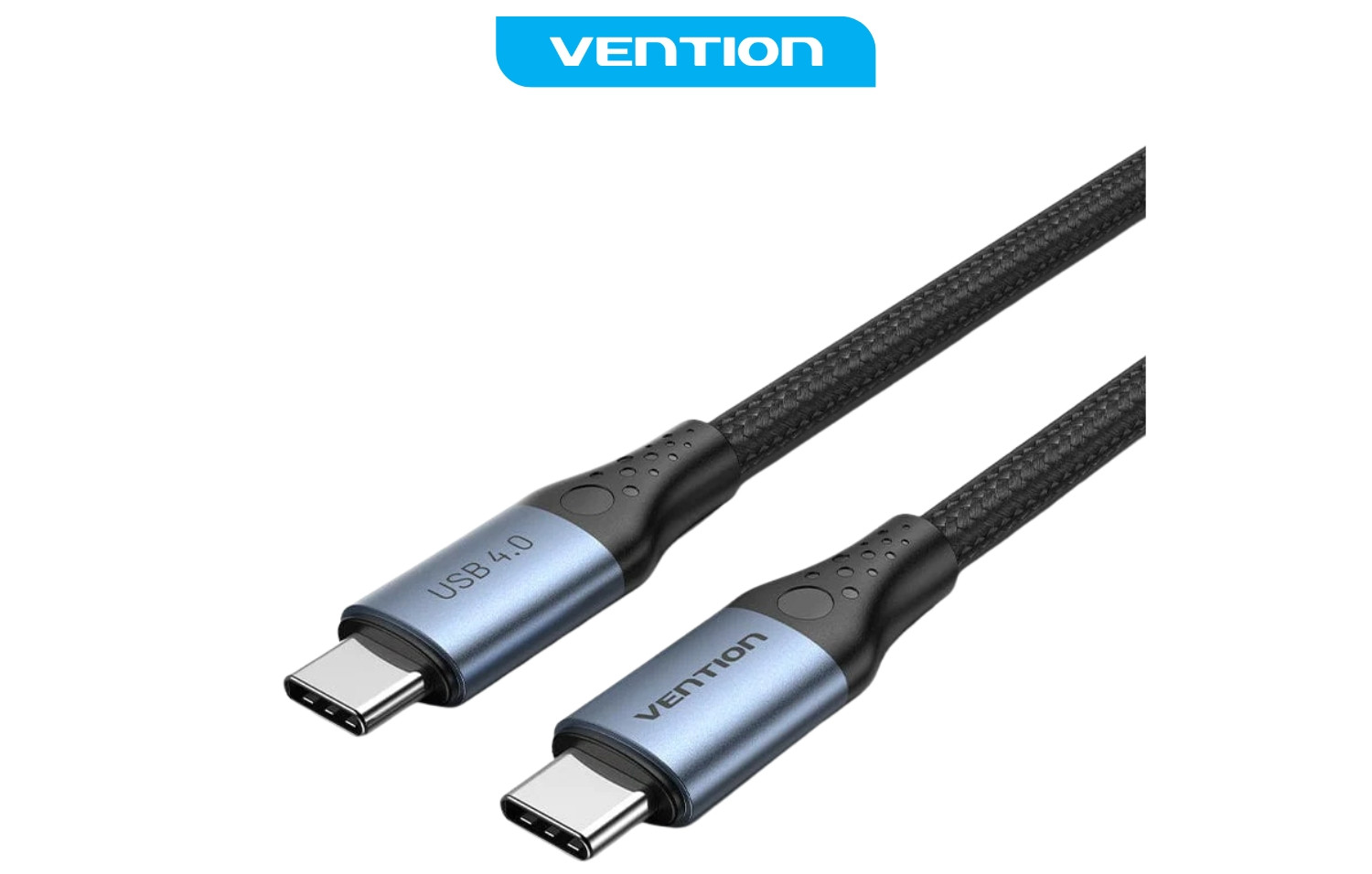 Kabal USB-C na USB-C 240W 4.0 VENTION 1m crni