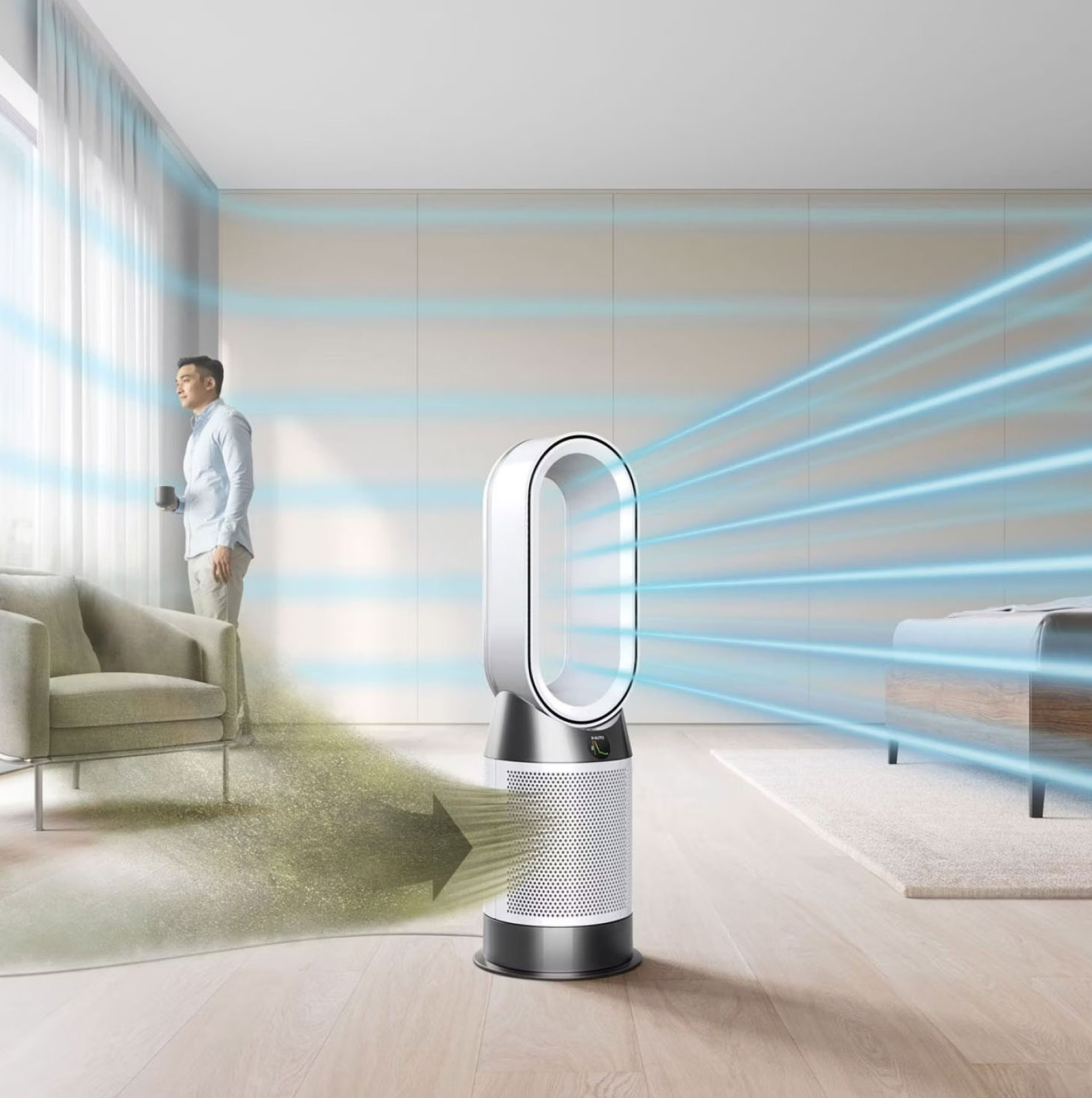 Pročišćivač DYSON Pure Hot & Cool Gen1 HP10 White/White