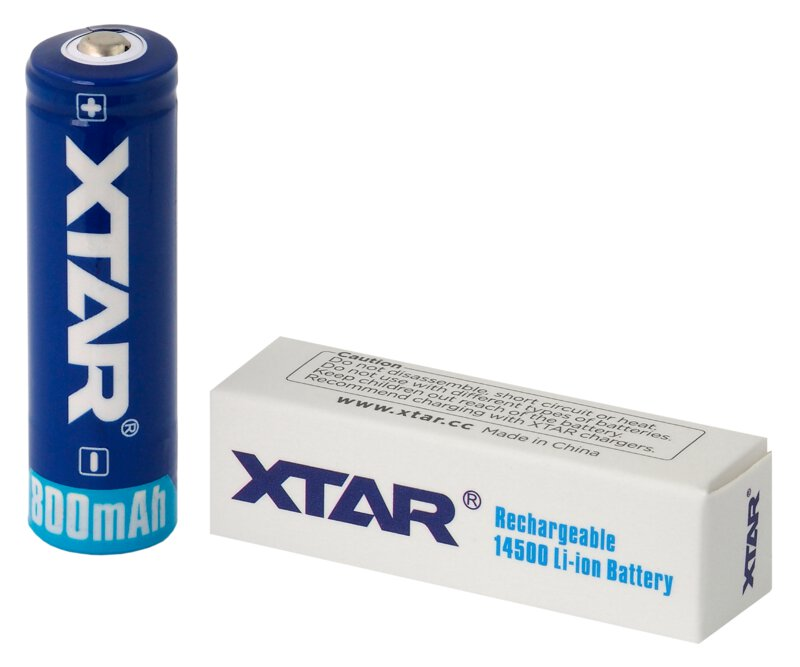Punjiva baterija MR14500 XTAR 800mAh