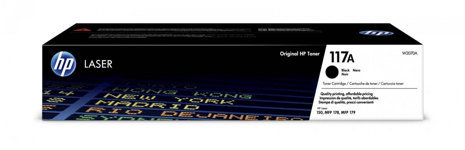 Toner HP 117A crni
