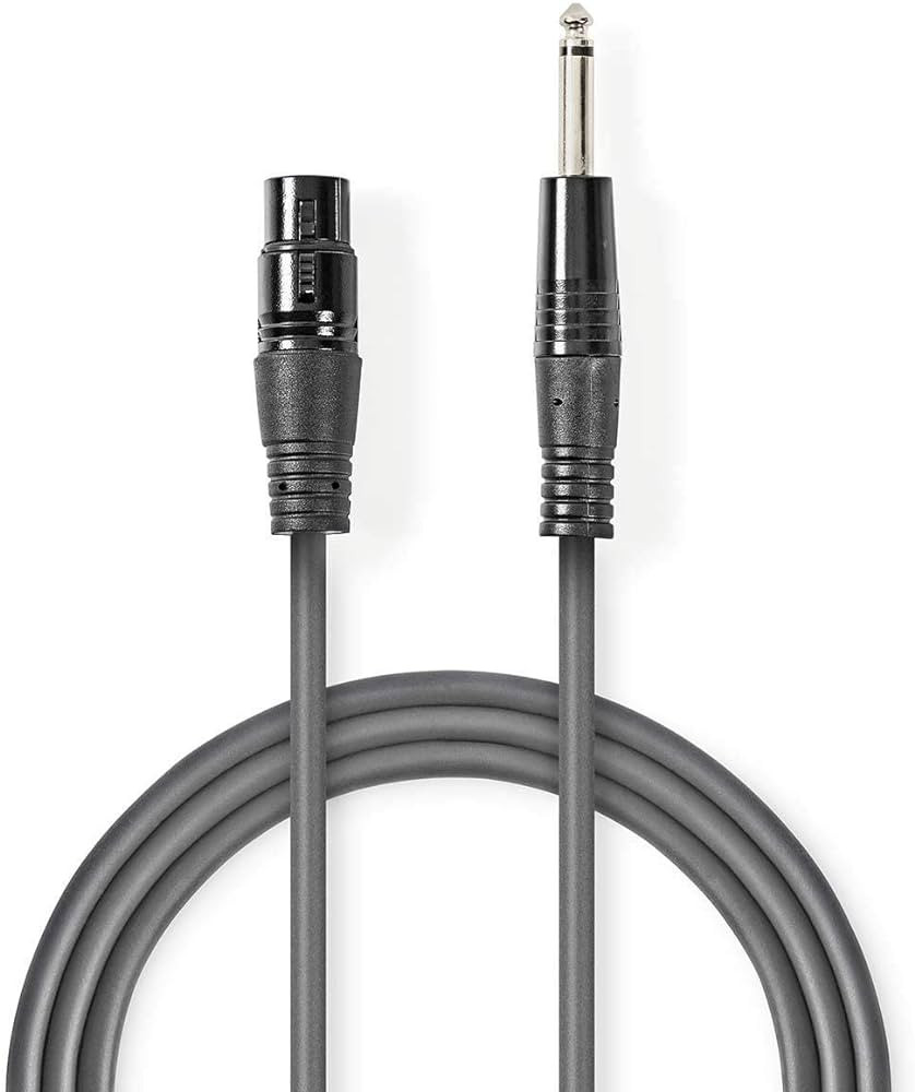 Mikrofonski kabal NEDIS XLR 3PIN na 6.35mm 10m