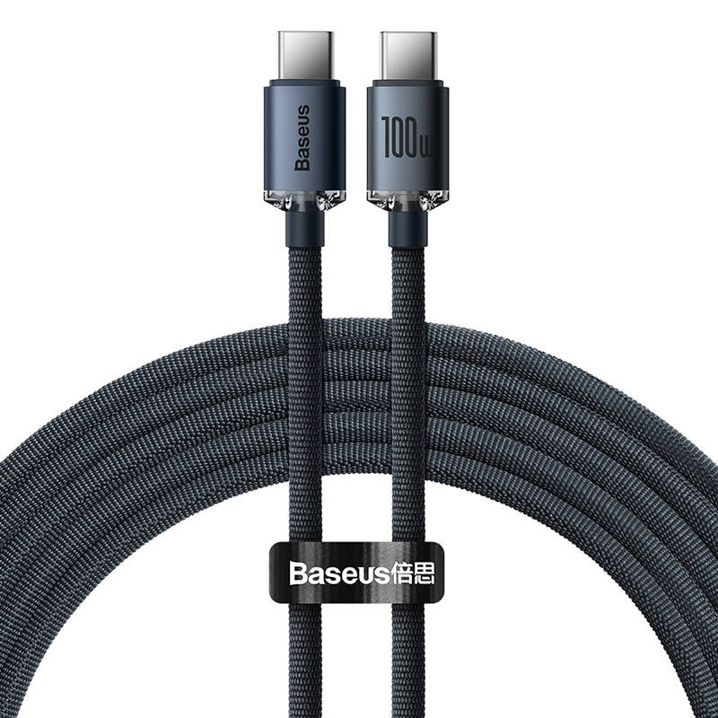 Kabal USB-C na USB-C BASEUS 100W 2m crna