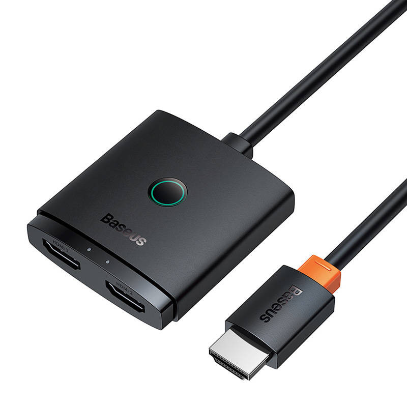 HDMI Switch dvosmjerni 2/1 BASEUS 4K 1m