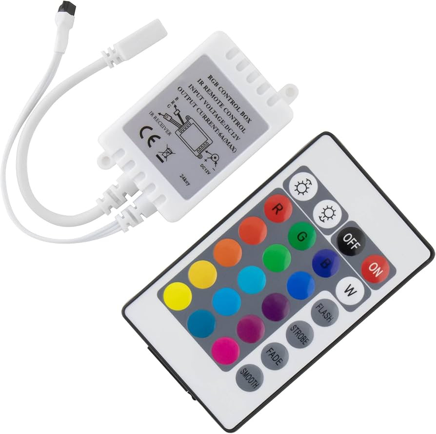 IR RGB kontroler za LED traku 24 tipke SEKI