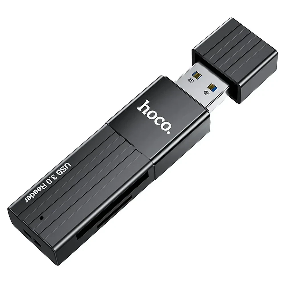 USB 2.0 čitač memorijskih kartica HOCO HB20 2u1