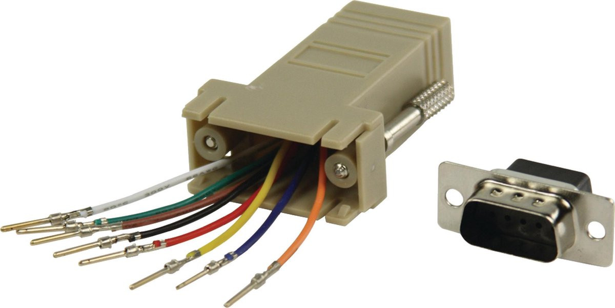 Adapter RJ45 na D-SUB 9pin