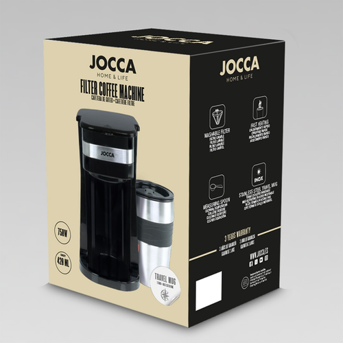 Aparat za kafu s termo putnom šoljom JOCCA - slika 4