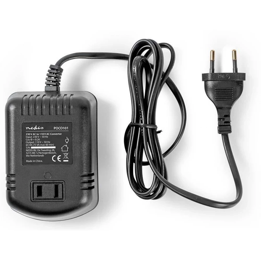 Napojni pretvarač 220 na 110V 75W NEDIS