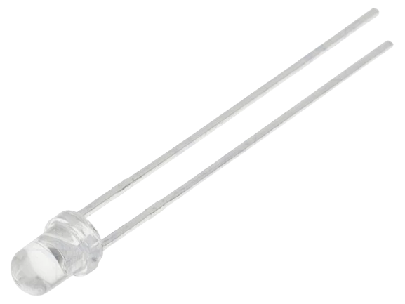 LED Dioda plava 3mm 2.5V