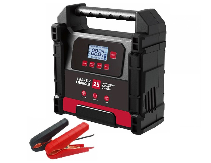 Punjač akumulatora IDEAL Praktik 25 LCD