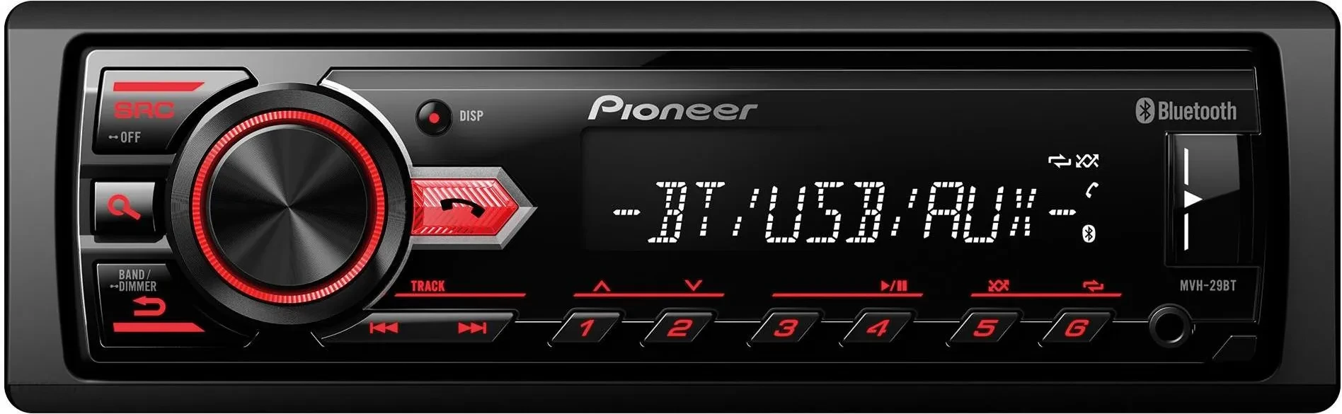 Auto bluetooth radio player PIONEER MVH-29BT