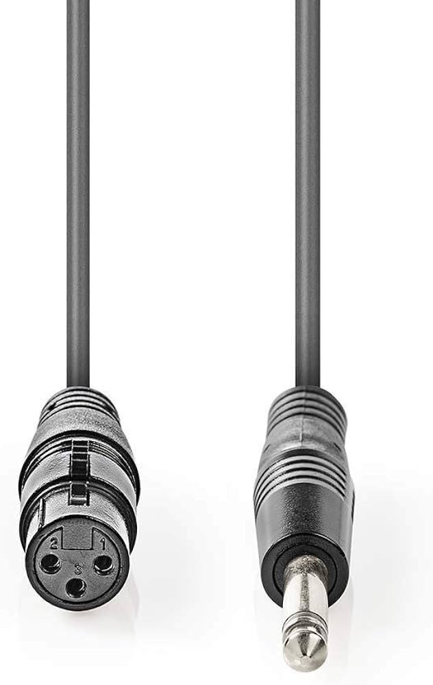 Mikrofonski kabal NEDIS XLR 3PIN na 6.35mm 10m