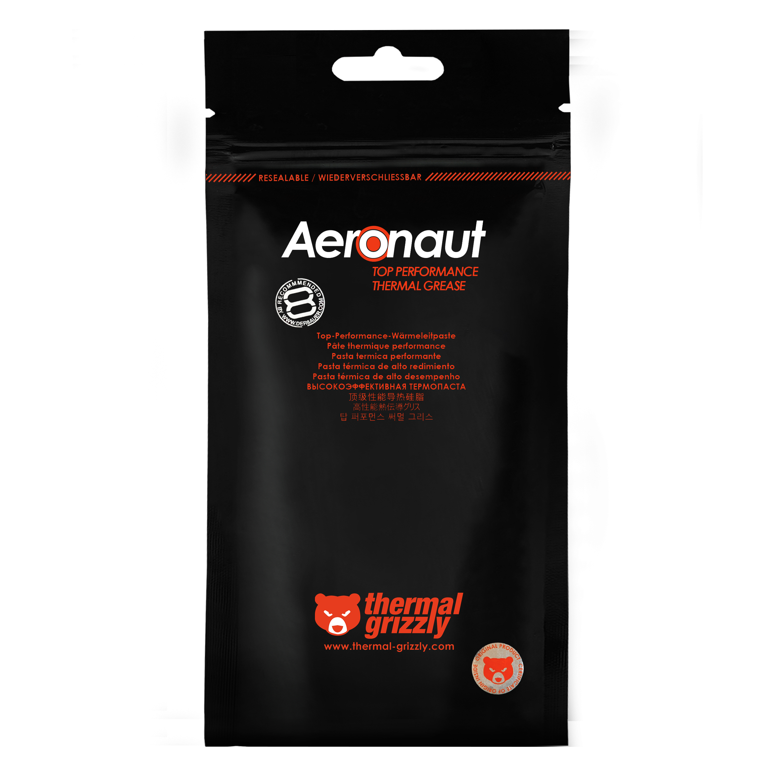 Termalna pasta THERMAL GRIZZLY Aeronaut 1g