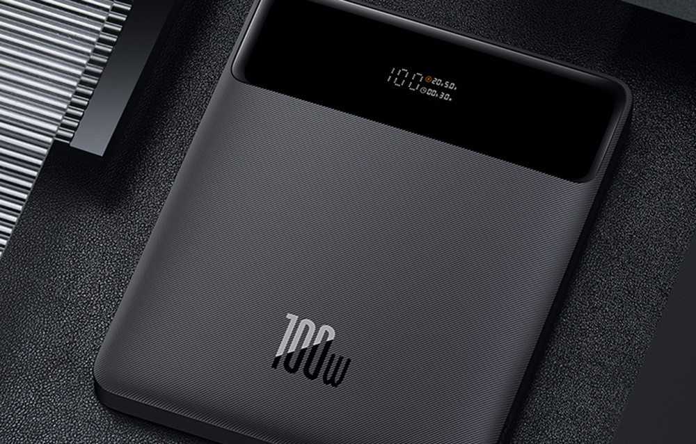 Snažni slim prijenosni punjač powerbank BASEUS 100W 20.000mAh
