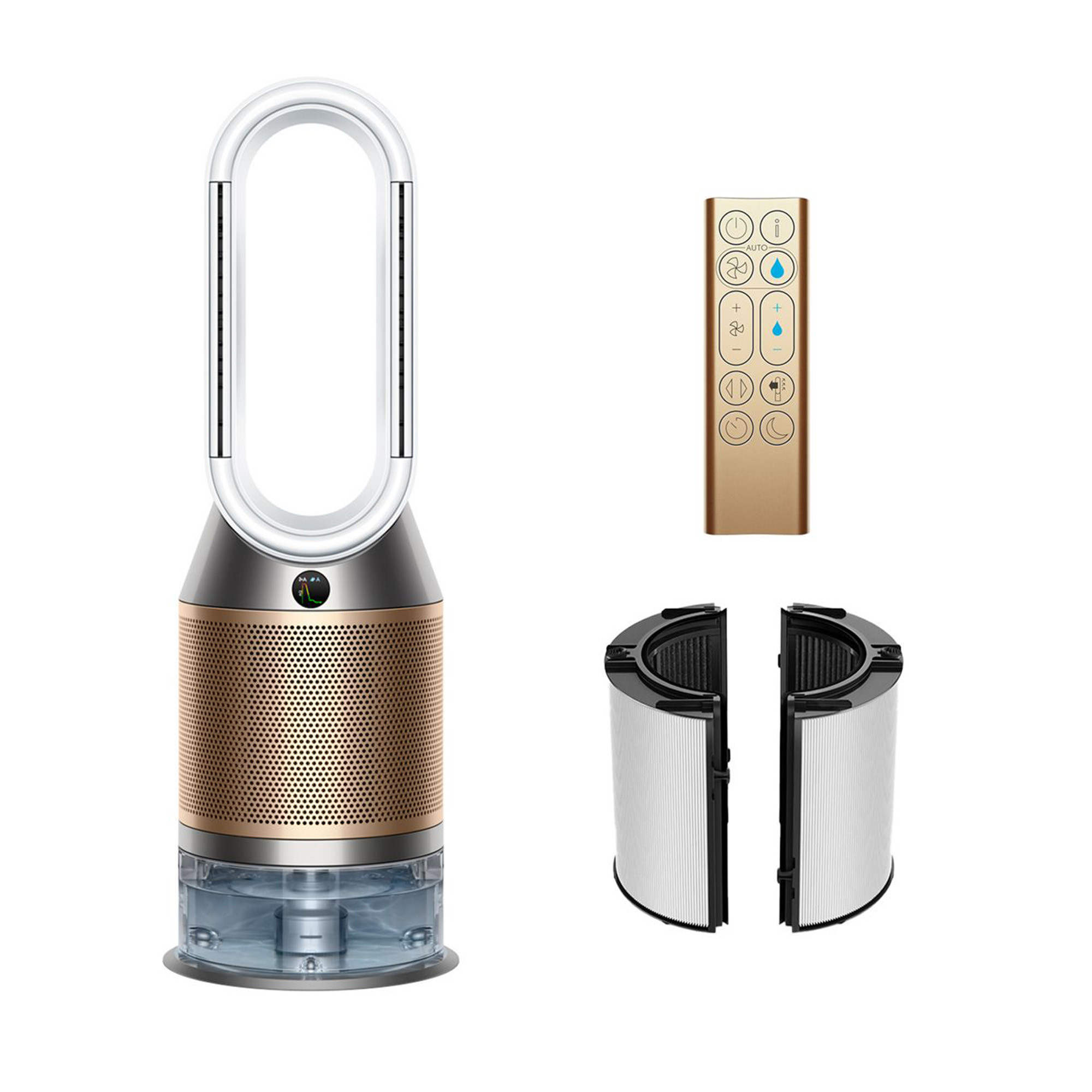 Pročišćivač, ovlaživač i ventilator DYSON PH05 Purifier Humidify+Cool PH2 De-NOx White/Gold