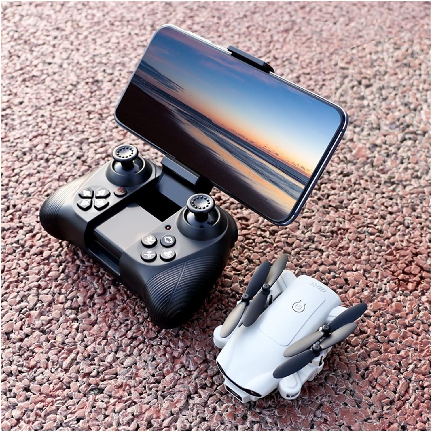 Dron V9 sa dvije kamere i futrolom 4K WI-FI RC